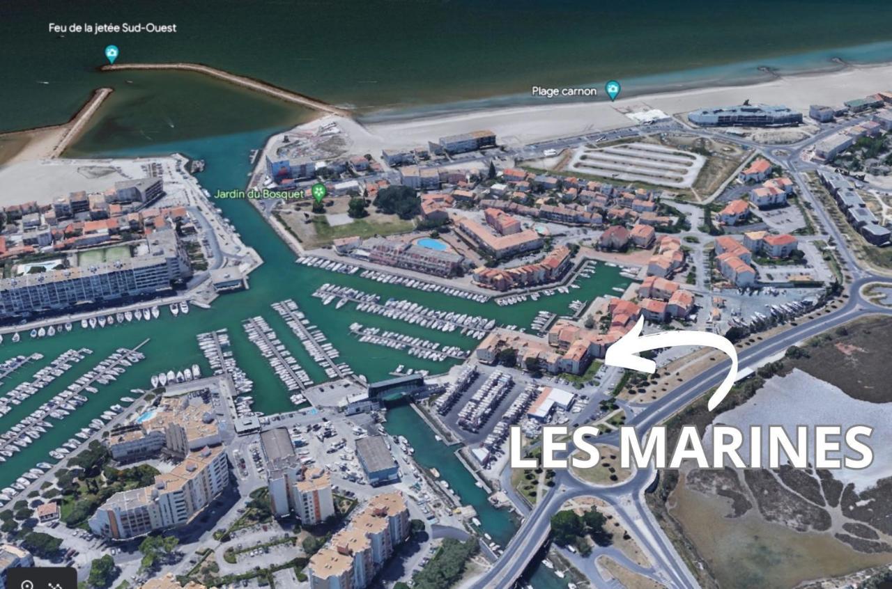 Les Marines Port 2 Min Plage Camargue- Top Pros Services Conciergerie La Grande Motte Mauguio Extérieur photo